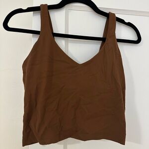 lululemon athletica Brown Align Tank Top